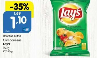 Minipreço Batata chips lay's promoção