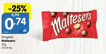 Minipreço Chocolates maltesers promoção