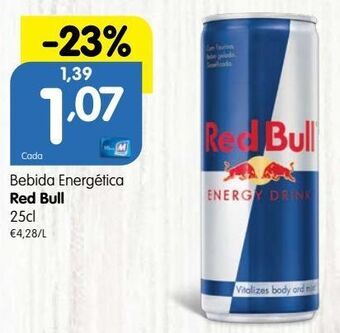 Minipreço Bebida energética red bull promoção