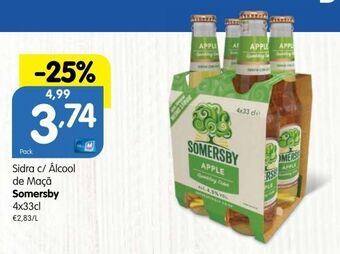 Minipreço Sidra somersby promoção
