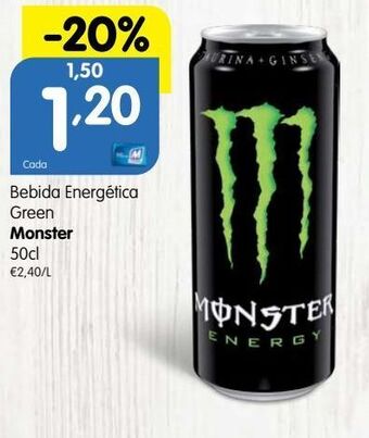 Minipreço Bebida energética monster promoção