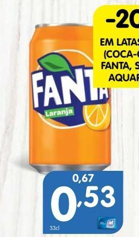 Minipreço Refrescos fanta promoção