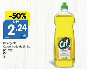 Minipreço Detergente lavalouça cif promoção