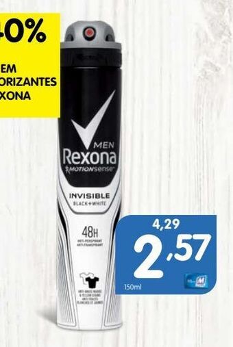 Minipreço Desodorizante rexona promoção