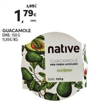 Continente Guacamole 150g promoção