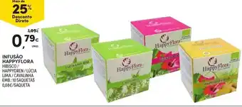 Continente Infusão HappyFlora promoção