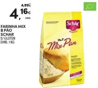 Continente Farinha Mix B Pão Schar 1kg promoção