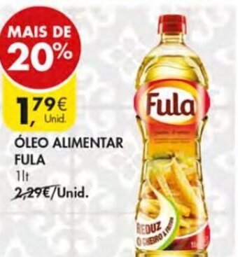 Pingo Doce Óleo Alimentar Fula 1lt promoção