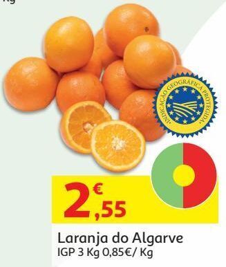 Auchan Laranja do algarve igp 3 kg promoção