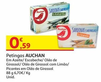 Auchan Petingas auchan promoção