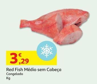 Auchan Red/fish medio congelado:s/cabeça kg promoção