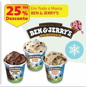 Auchan Gelado ben & jerry's promoção