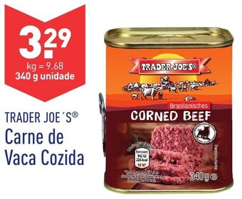 ALDI Trader Joe's Carne de Vaca Cozida 340g promoção
