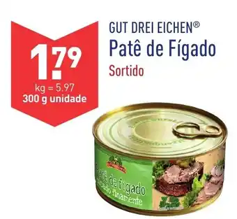 ALDI Gut Drei Eichen Patê de Fígado 300g promoção