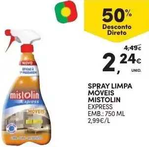 Spray Limpa Móveis Mistolin 750ml