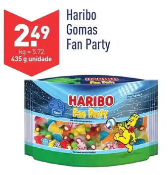 ALDI Haribo Gomas Fan Party 435g promoção