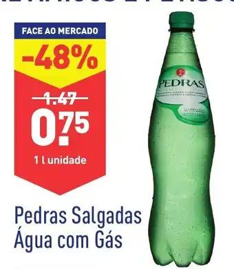 ALDI Pedras Salgadas Água com Gás 1L promoção
