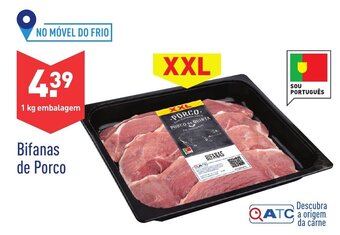 ALDI Bifanas de Porco 1kg promoção