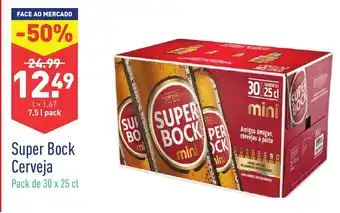 ALDI Super Bock Cerveja 7,5L promoção