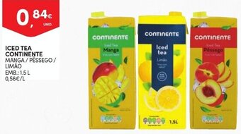 Continente Iced Tea Continente 1,5L promoção