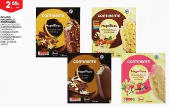 Continente Gelado Magnífico Continente 6 x 120ml promoção