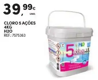 Continente Cloro 5 Ações 4kg H20 promoção