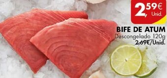 Pingo Doce Bife de Atum 120g promoção
