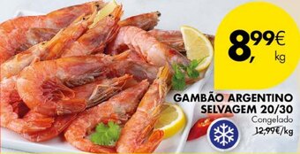 Pingo Doce Gambão Argentino Selvagem 20/30 promoção