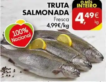 Pingo Doce Truta Salmonada Fresca promoção