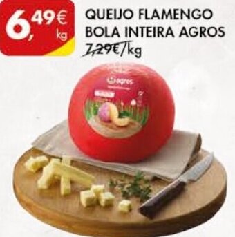 Pingo Doce Queijo Flamengo Bola Inteira Agros promoção