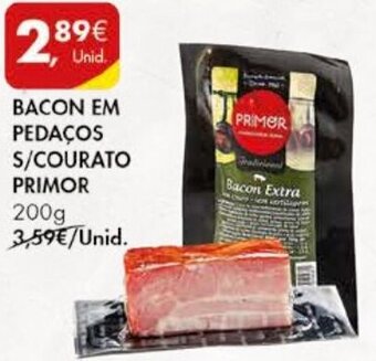 Bacon em Pedaços S/Courato Primor 200g
