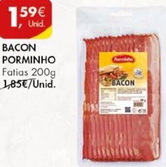 Pingo Doce Bacon Porminho 200g promoção