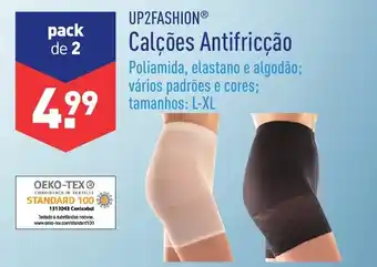 ALDI Calções Antifricção L-XL promoção