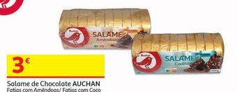 Auchan Salame de chocolate auchan promoção