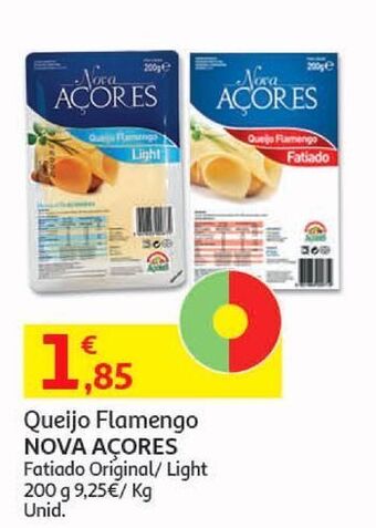Auchan Queijo flamengo nova açores promoção