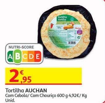 Auchan Tortilha auchan promoção