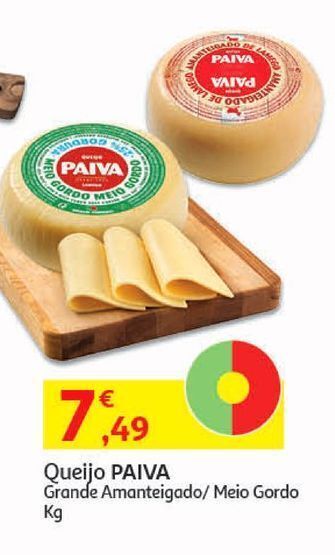 Auchan Queijo amanteigado paiva promoção