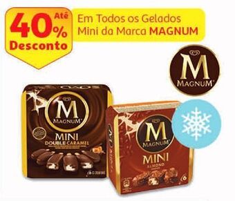 Auchan Gelado multipack magnum promoção
