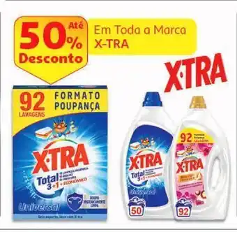 Auchan Detergente roupa x-tra promoção