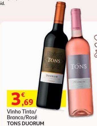 Auchan Vinho tinto tons duorum promoção