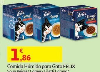 Auchan Comida húmida gato felix promoção