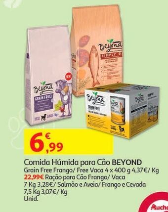 Auchan Ração cão beyond promoção