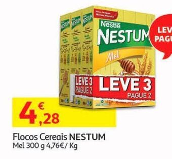 Auchan Cereais nestum:mel 300 g promoção