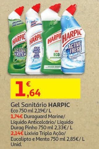 Auchan Gel sanitário harpic promoção