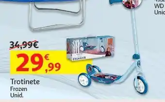 Auchan Trotinete frozen promoção