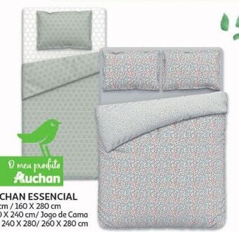 Auchan Capa edredão auchan essencial promoção