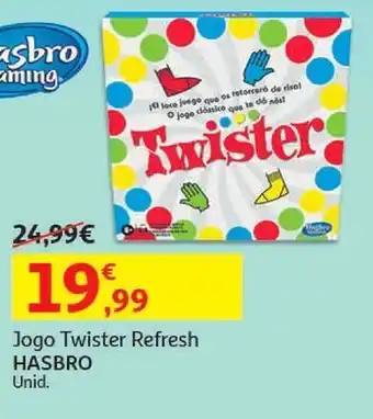 Auchan Jogo twister refresh hasbro: 98831b09 promoção