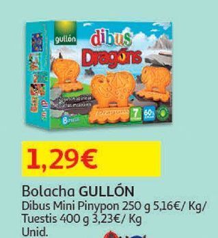 Auchan Bolacha gullon promoção