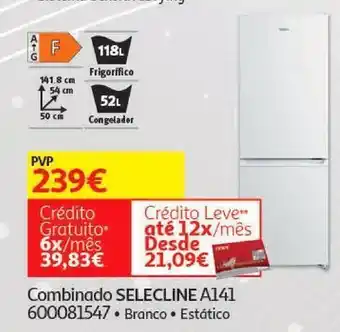 Auchan Combinado selecline:branco 600081547 promoção