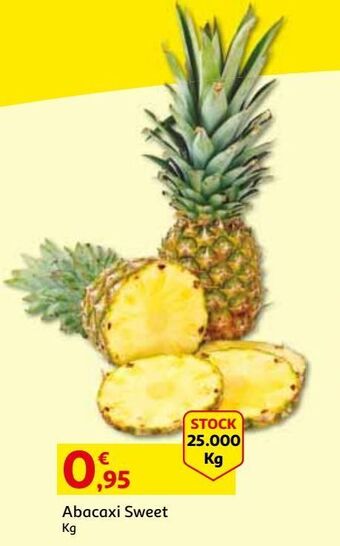 Auchan Abacaxi sweet kg promoção